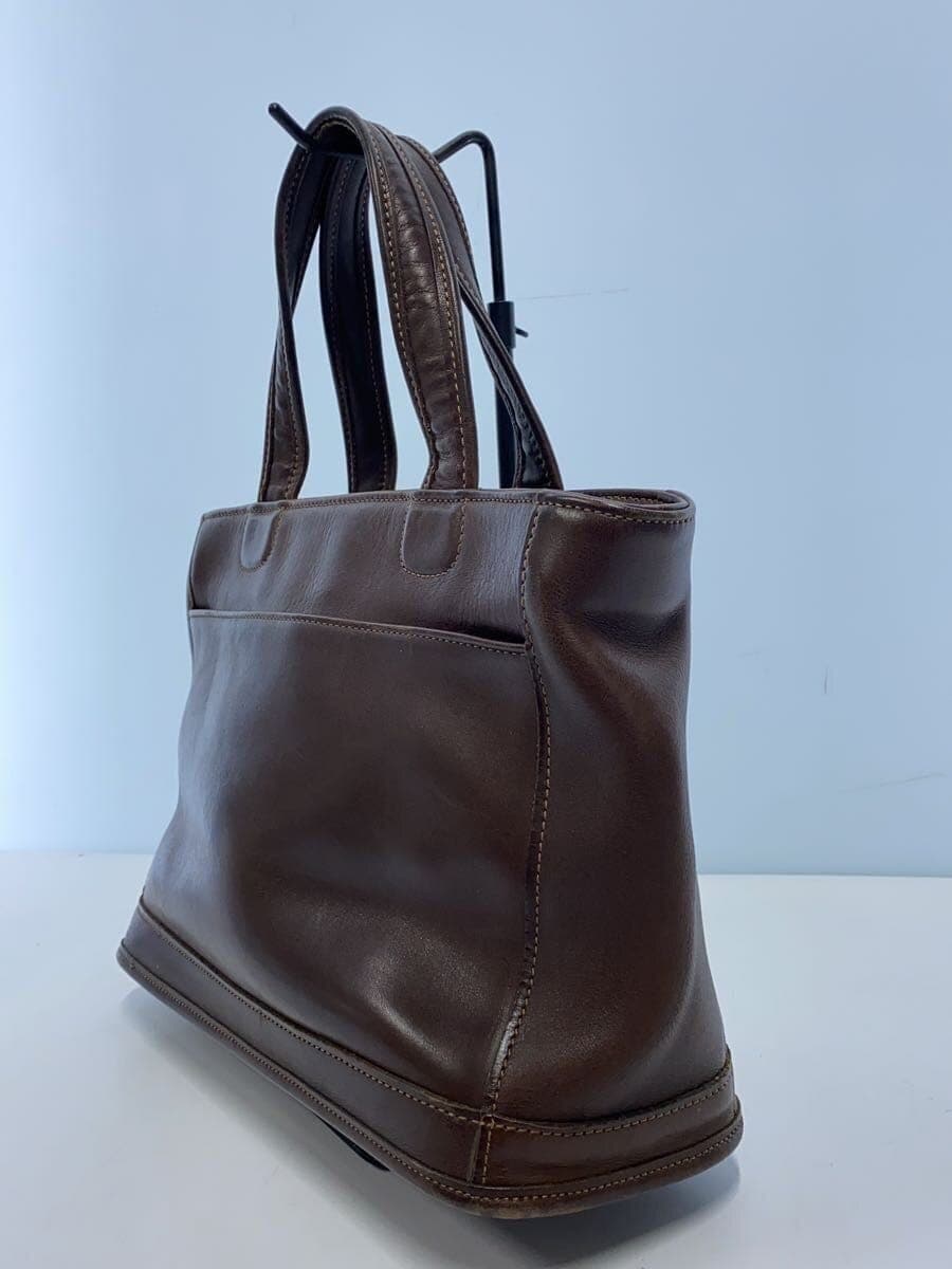 COACHOLD Handbag Leather BRD Solid 9303 With Wear 2