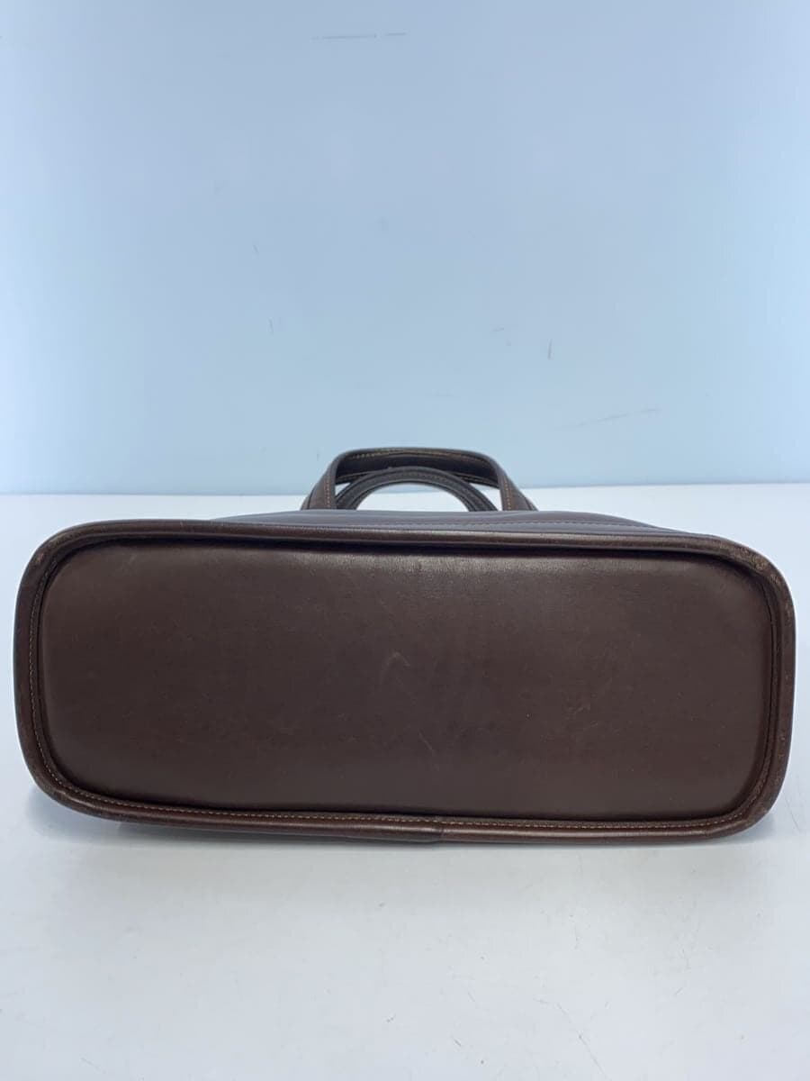 COACHOLD Handbag Leather BRD Solid 9303 With Wear 4