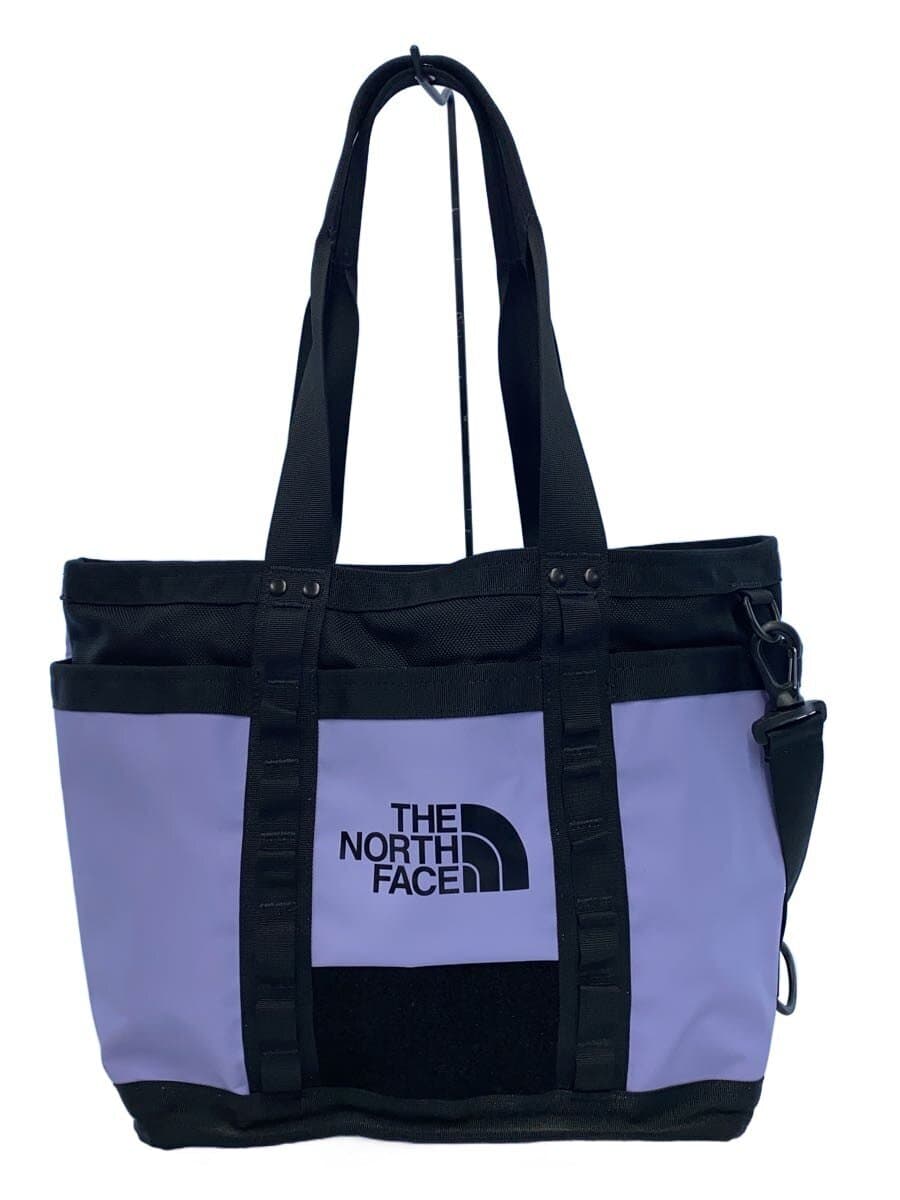 THE NORTH FACEEXPLORE UTILITY TOTE Tote Bag BLK NF0A3KZU With Wear
