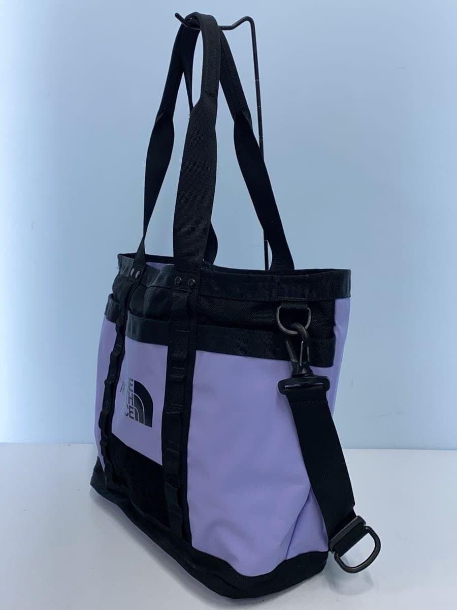 THE NORTH FACEEXPLORE UTILITY TOTE Tote Bag BLK NF0A3KZU With Wear 2