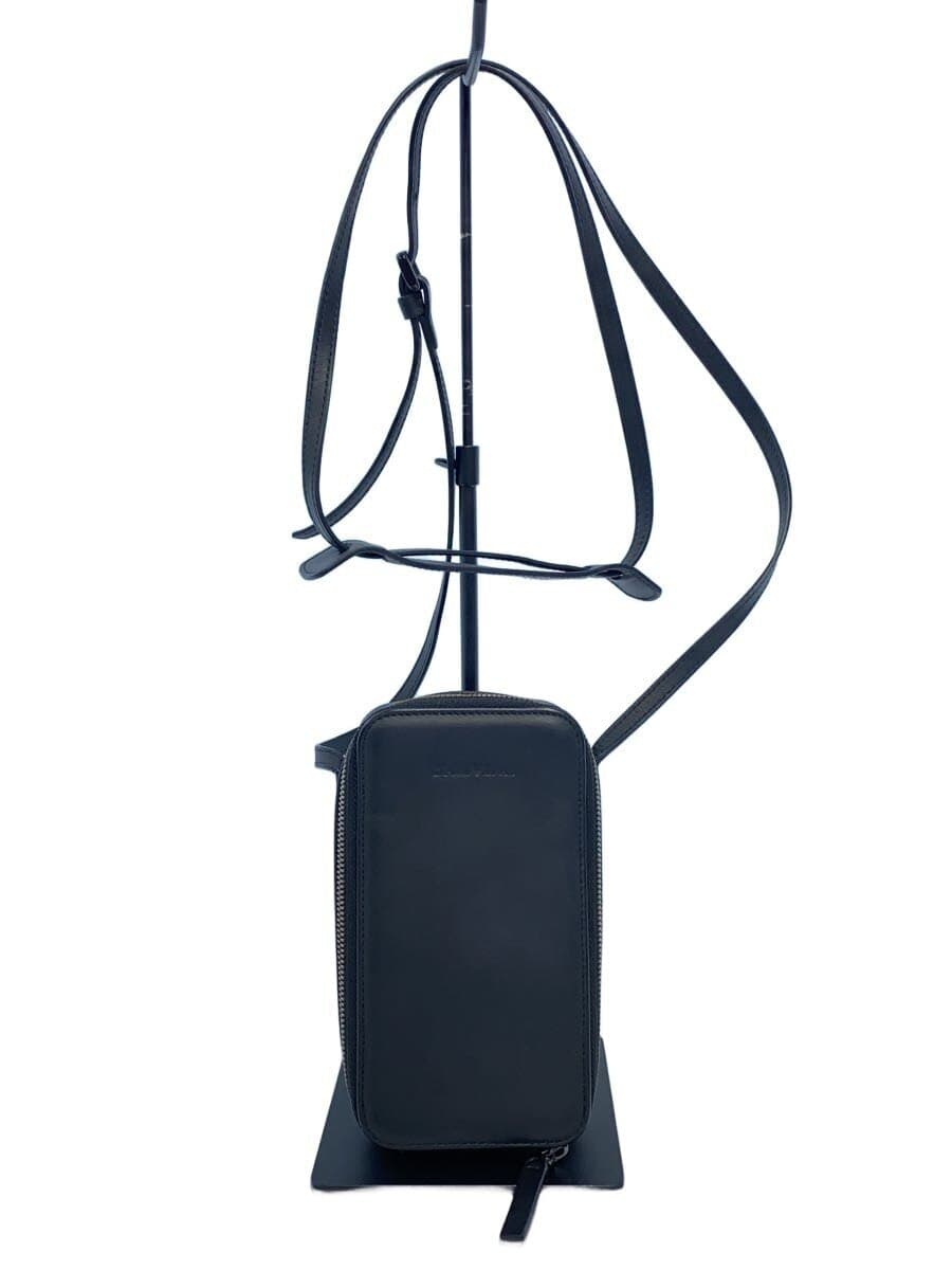 EMPORIO ARMANI Shoulder Bag Leather BLK