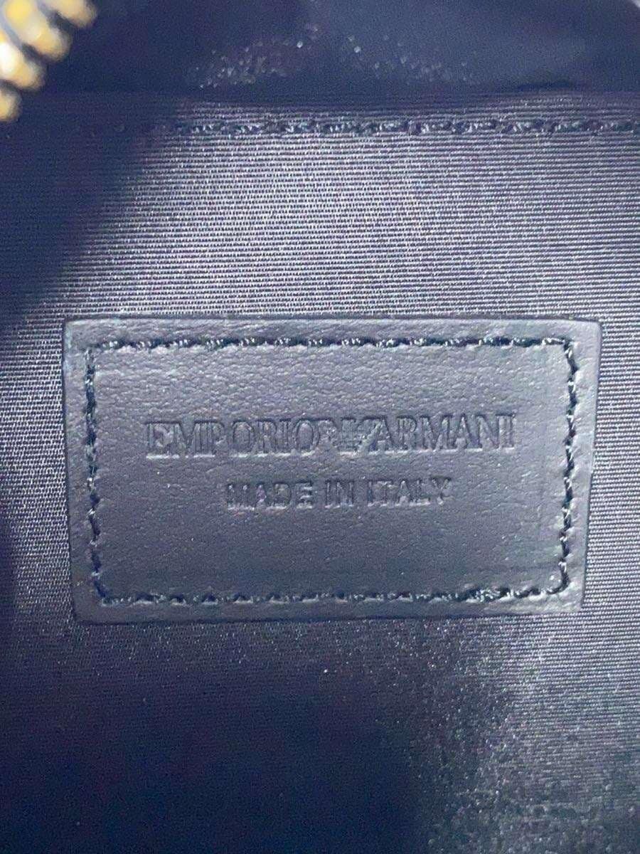EMPORIO ARMANI Shoulder Bag Leather BLK 5