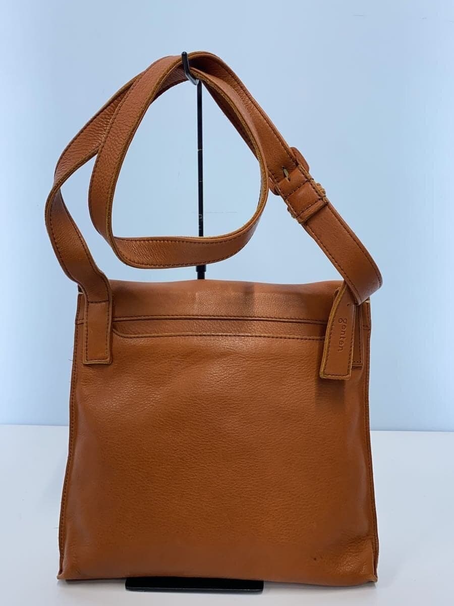 GENTEN Shoulder Bag Leather BRW 3