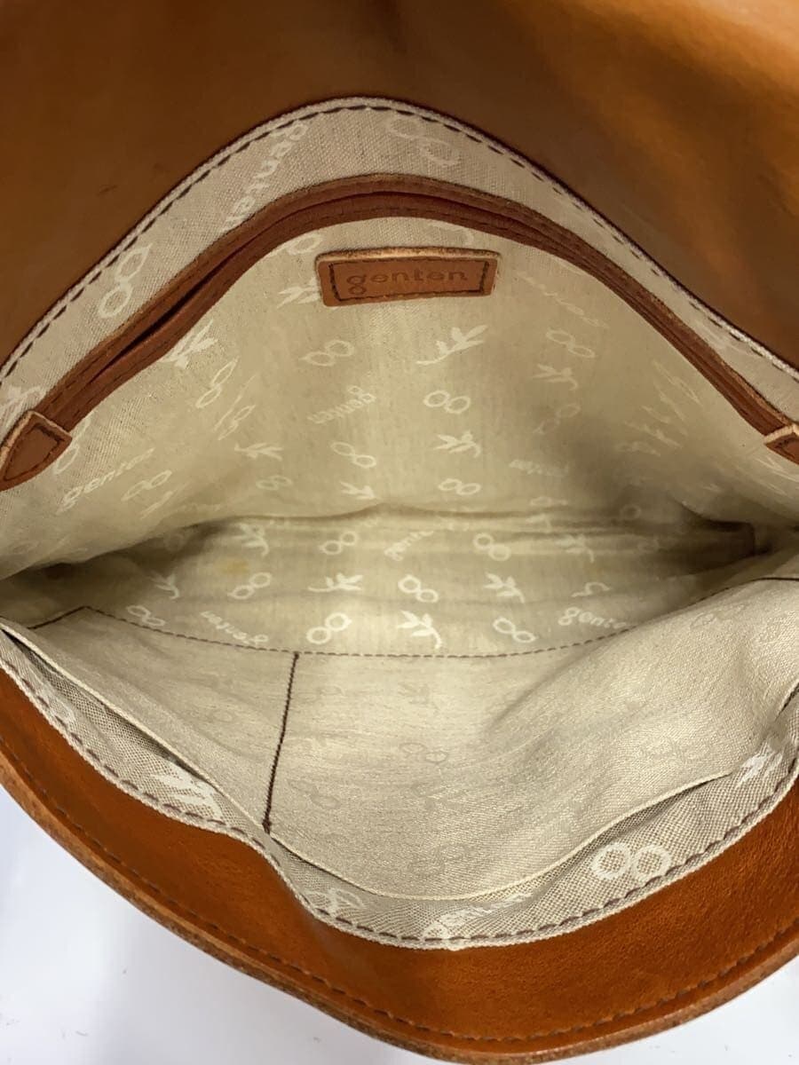 GENTEN Shoulder Bag Leather BRW 6