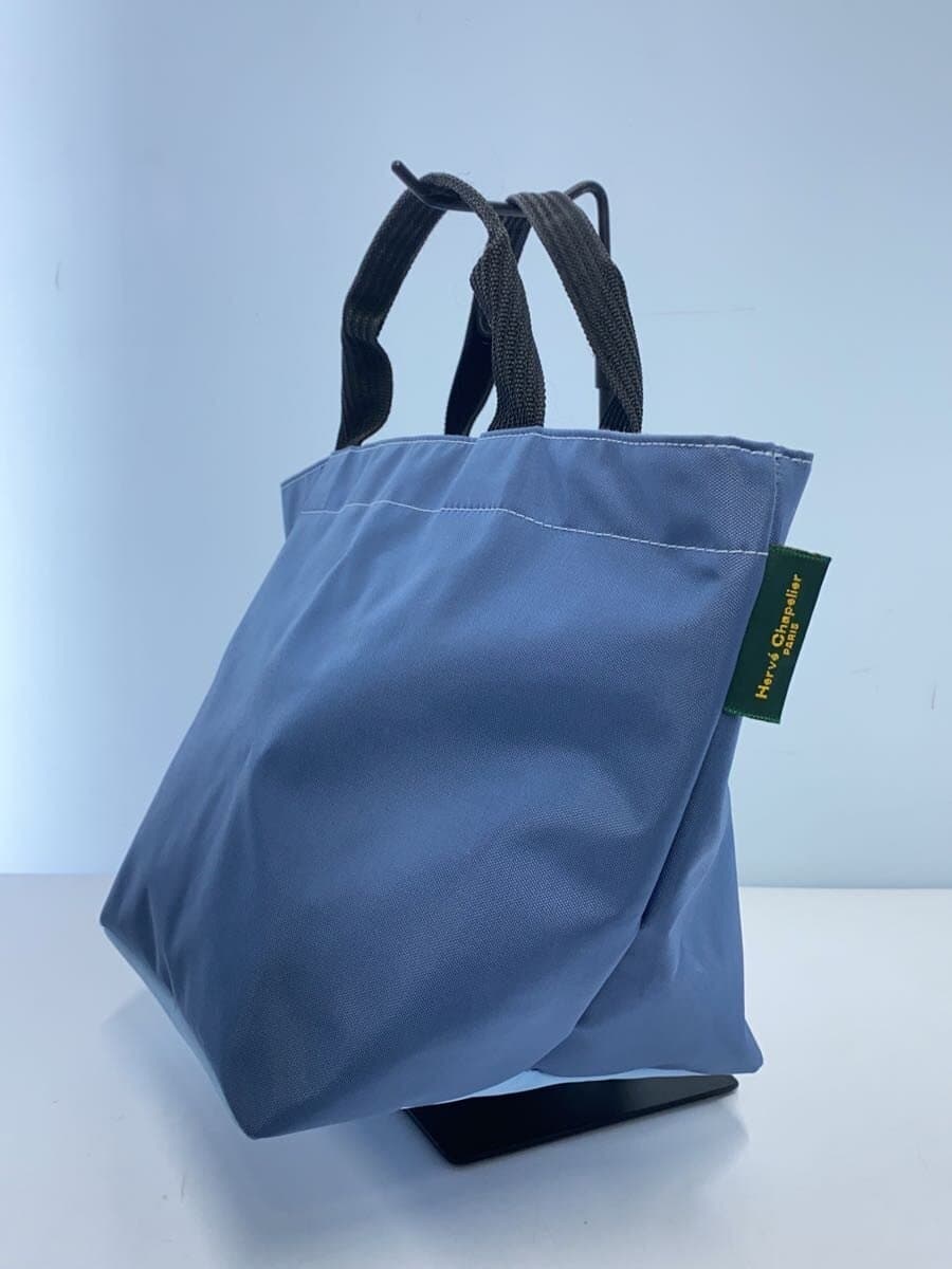 Herve Chapelier Boat-Shaped Tote Bag -- Navy Solid Color 2