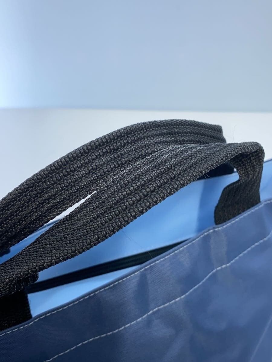 Herve Chapelier Boat-Shaped Tote Bag -- Navy Solid Color 7