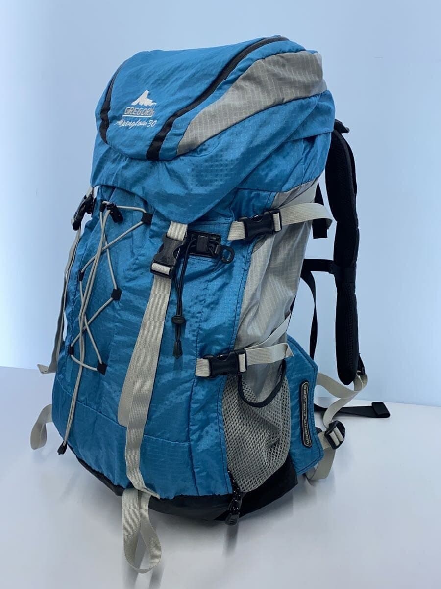 GREGORY Backpack Nylon Blue Solid Color 2