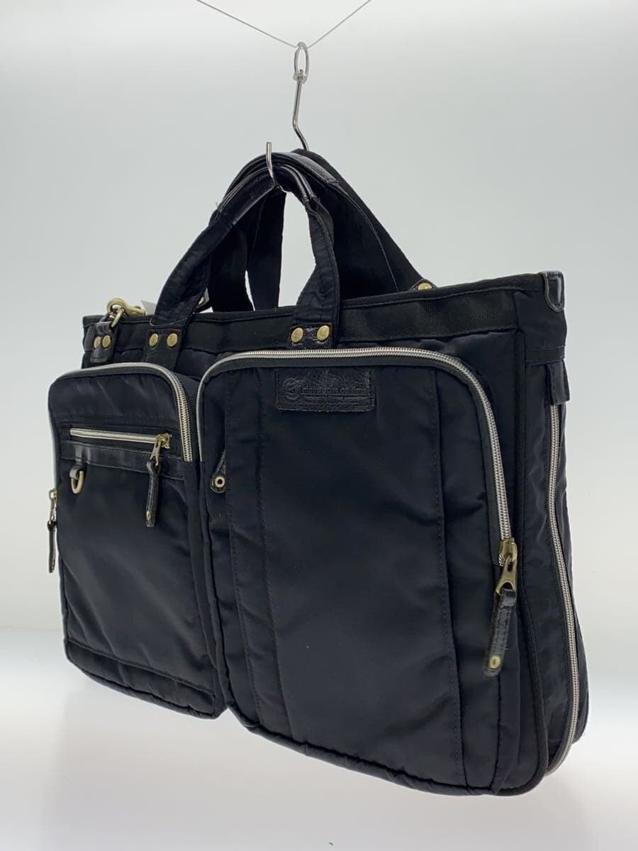 HARVEST Briefcase Nylon BLK 2