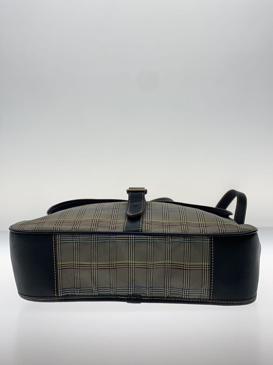 Paul Smith Shoulder Bag Leather Gray 4