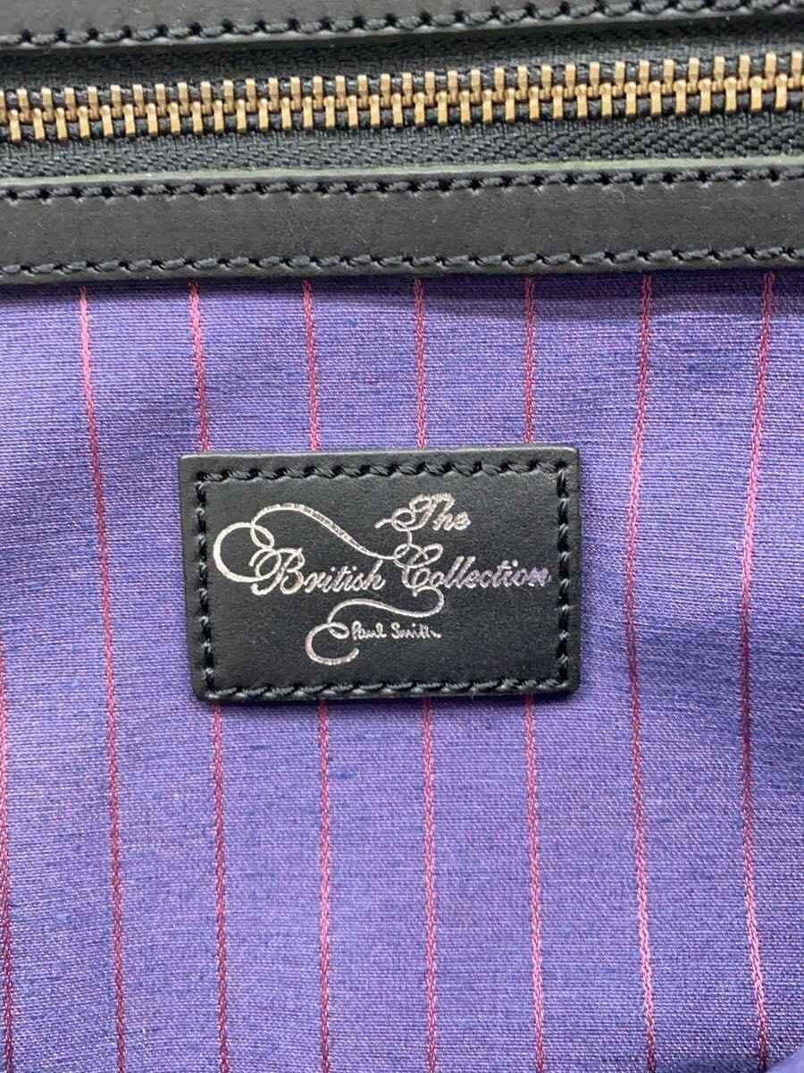 Paul Smith Shoulder Bag Leather Gray 5