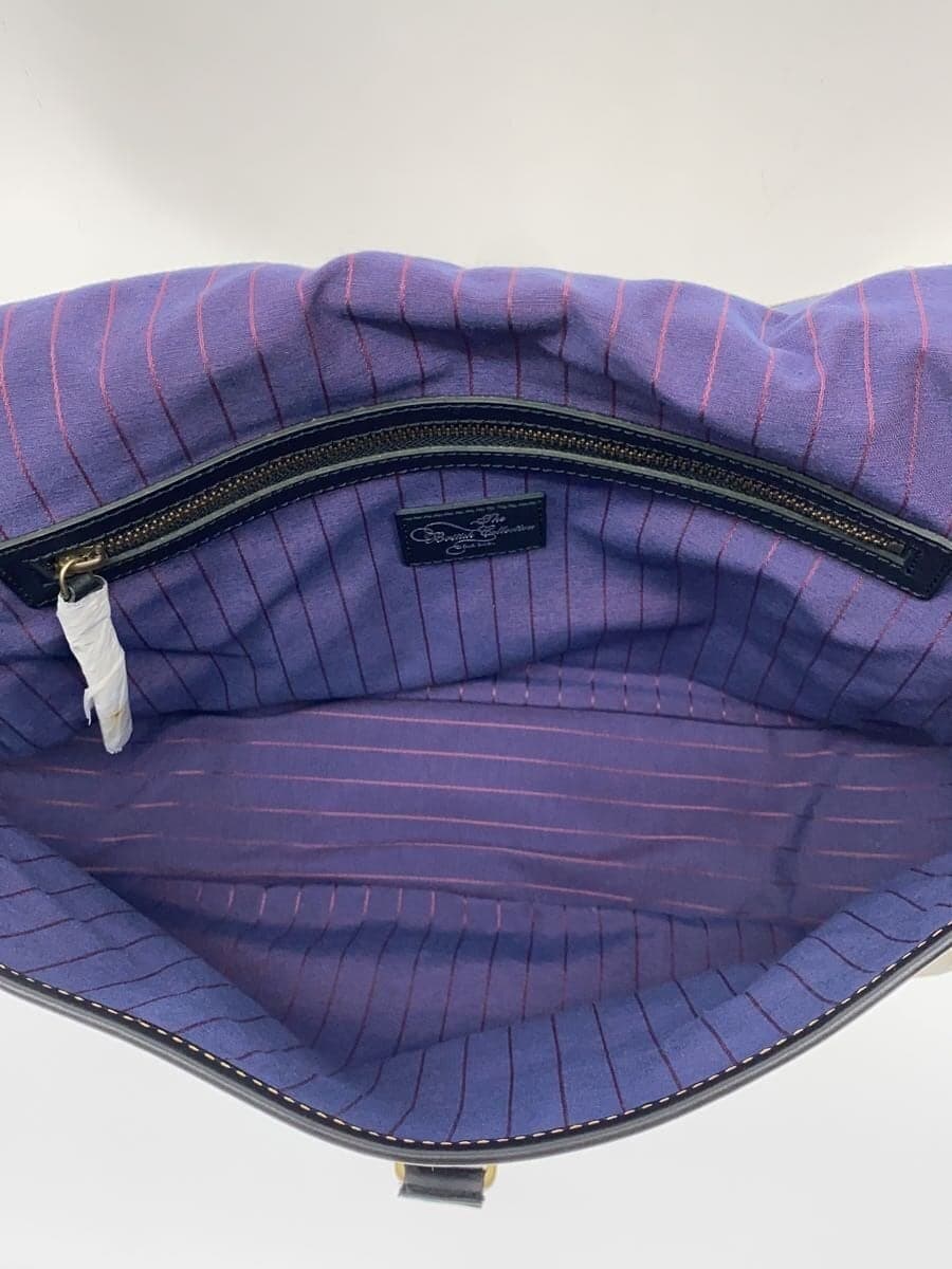 Paul Smith Shoulder Bag Leather Gray 6