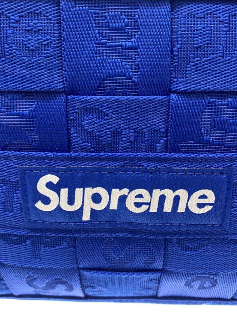Supreme Second Bag Polyester Blue 5