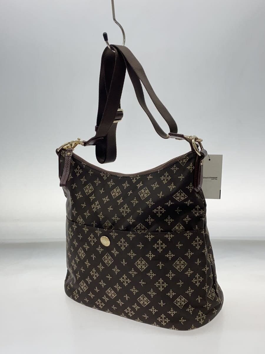 russet Shoulder Bag BRW All Over Pattern 2