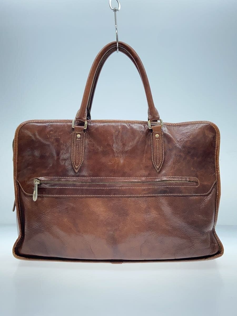 aniary Boston Bag Leather BRW 3