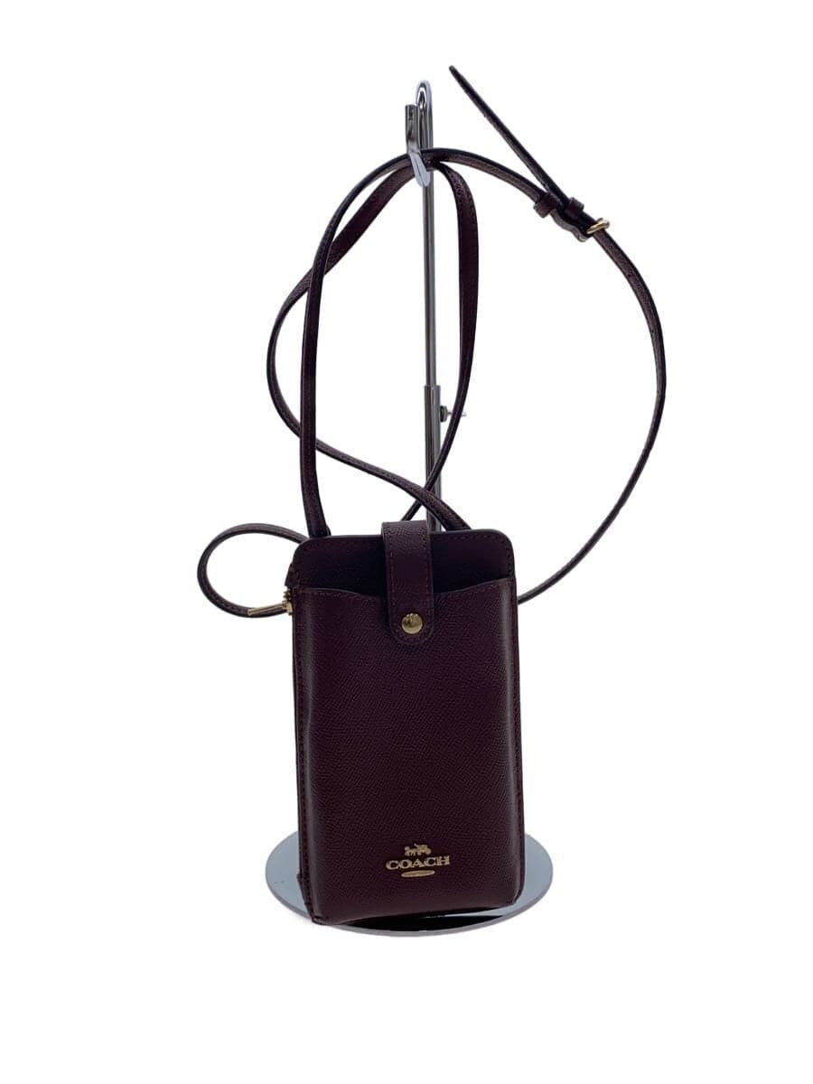 COACH Shoulder Bag Leather BRD C6884