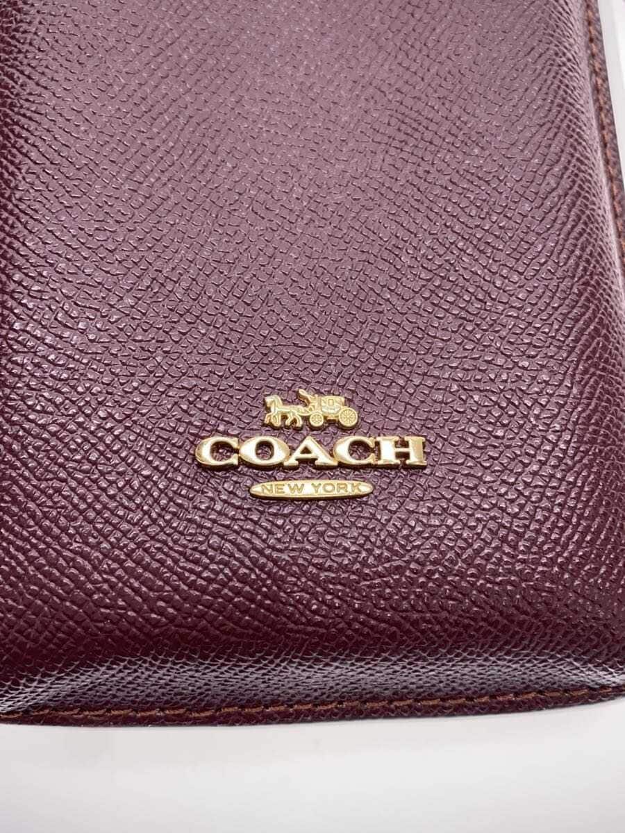 COACH Shoulder Bag Leather BRD C6884 5