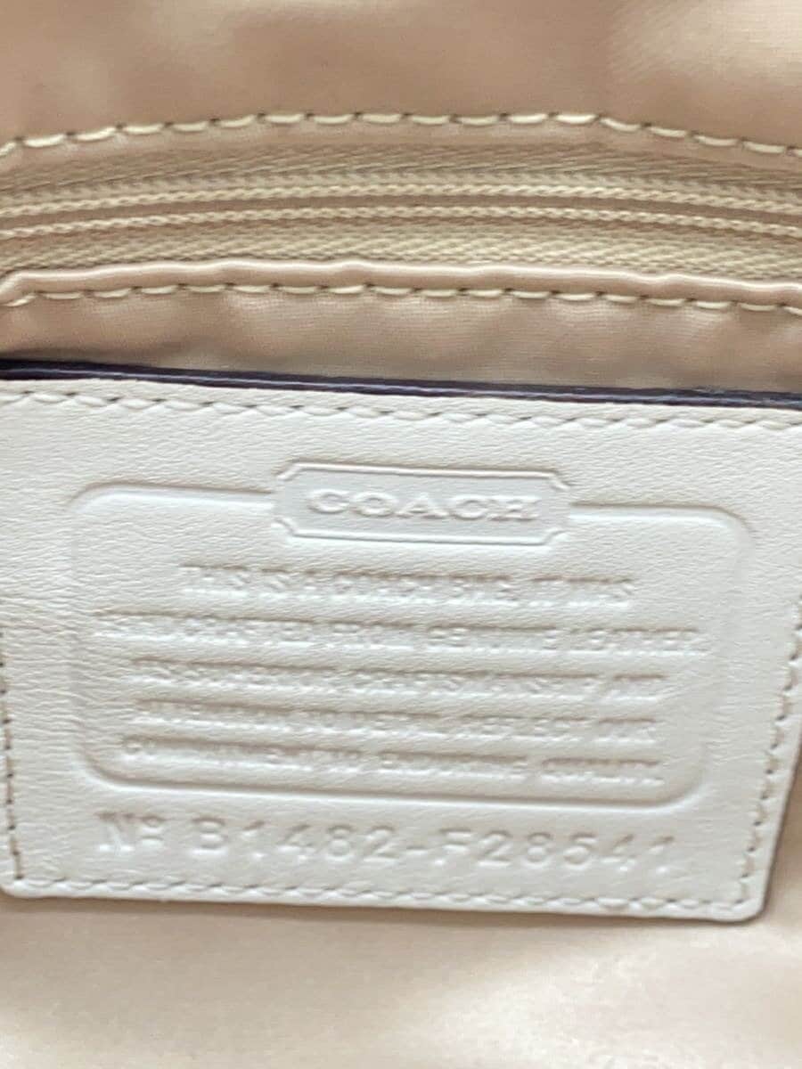 COACH shoulder bag leather IVO F28541 5