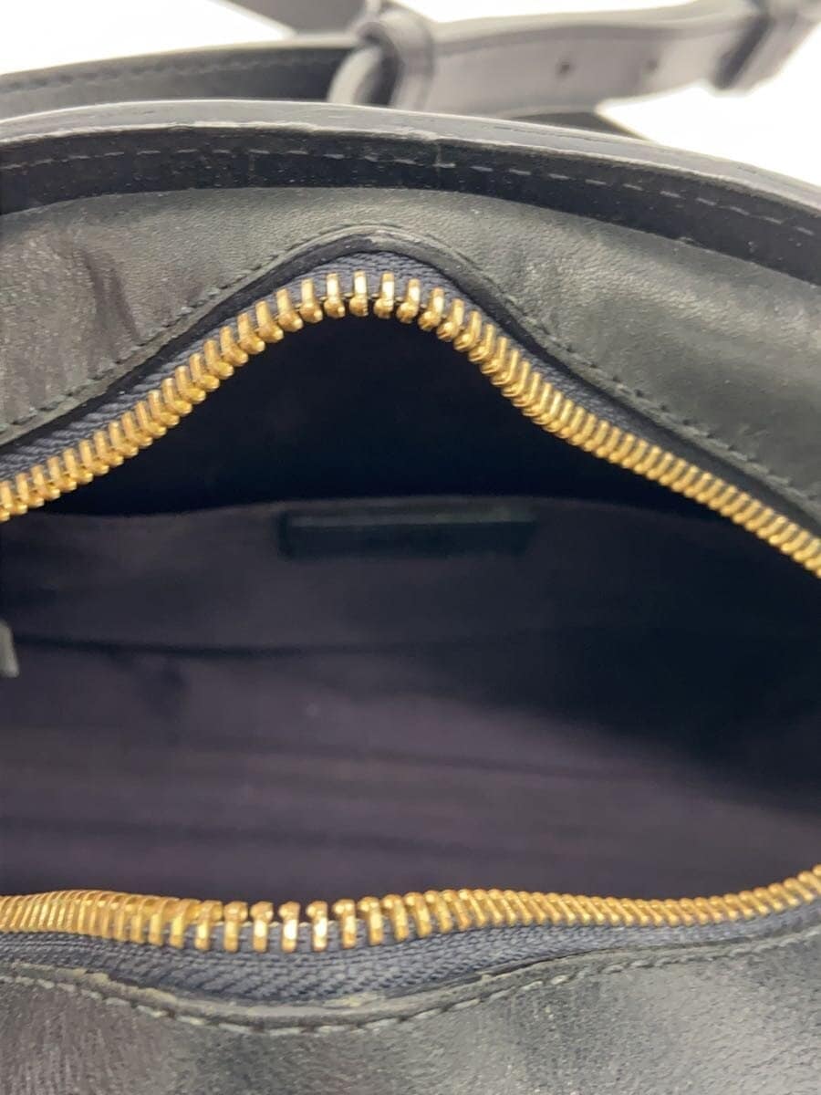 A.P.C. Shoulder Bag Leather Black 6