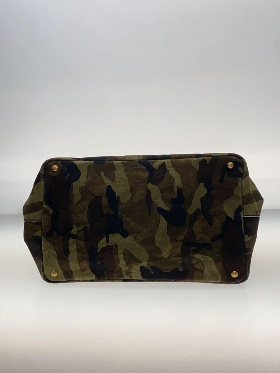 PRADA tote bag canvas GRN camouflage 4