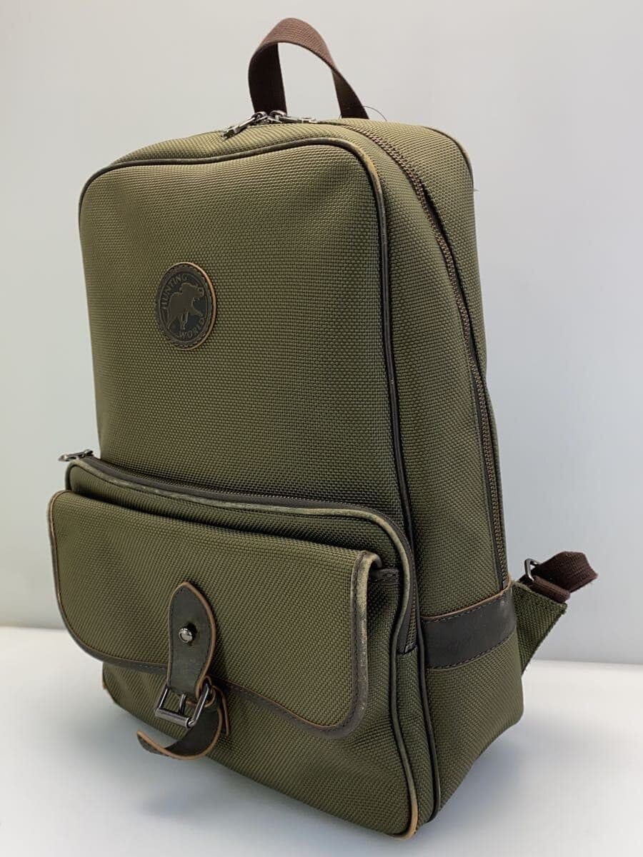 HUNTING WORLD Daily Surpass Backpack Backpack GRN Solid Wear Damage 2