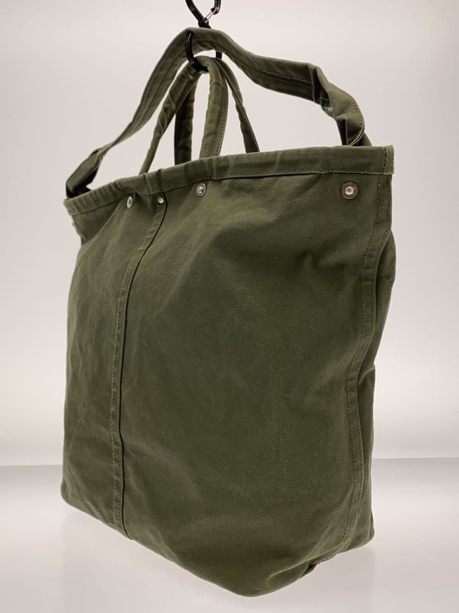 MARVELETS Canvas 2-Way Tote Bag Canvas GRN Solid 2