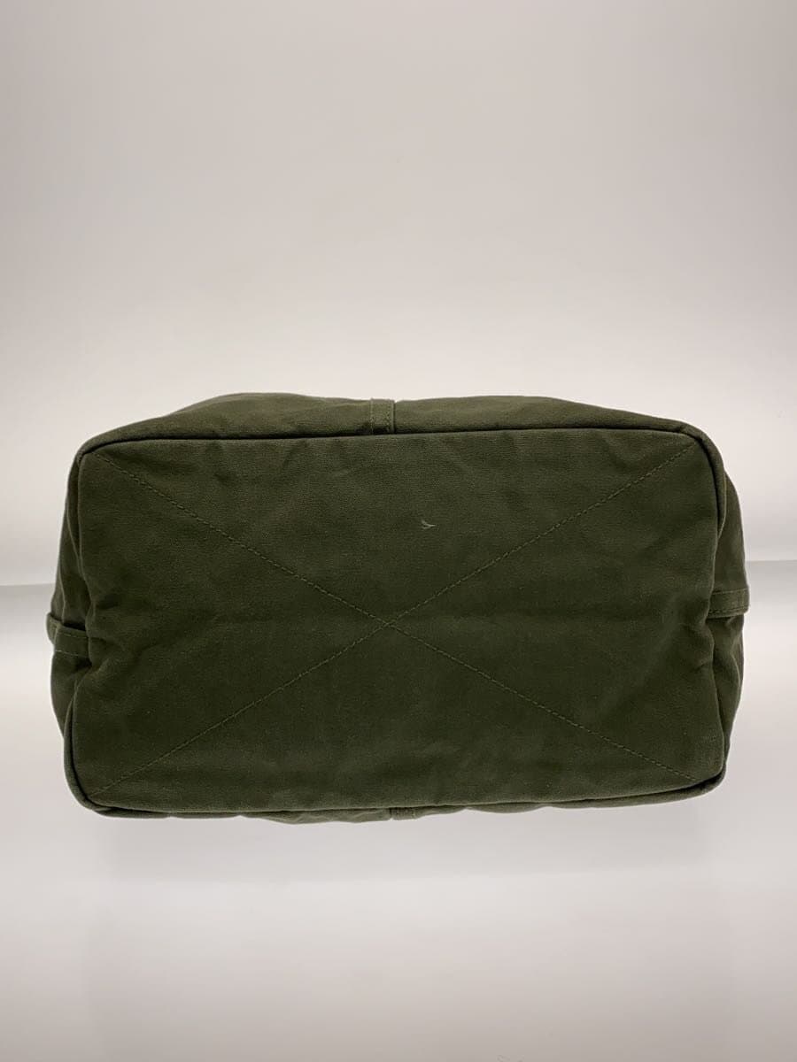 MARVELETS Canvas 2-Way Tote Bag Canvas GRN Solid 4