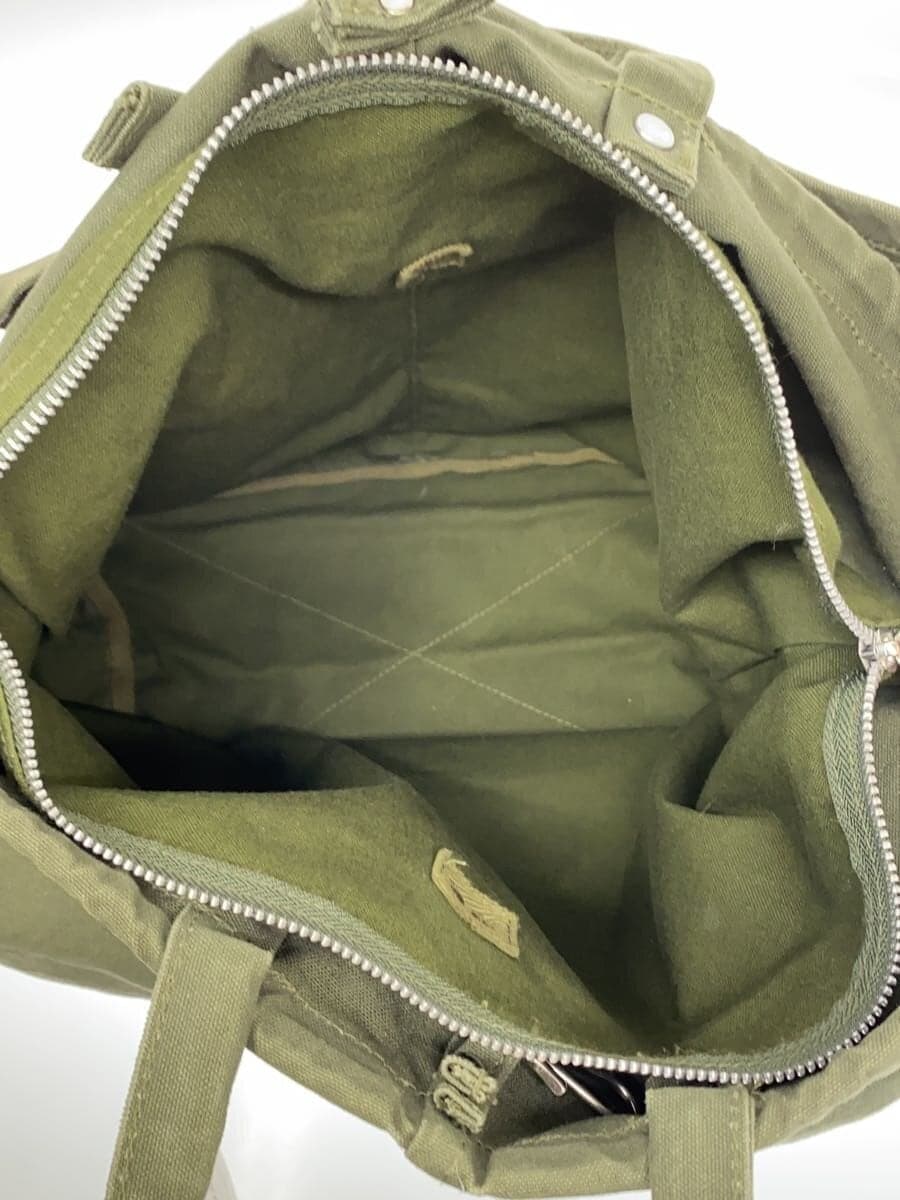 MARVELETS Canvas 2-Way Tote Bag Canvas GRN Solid 6