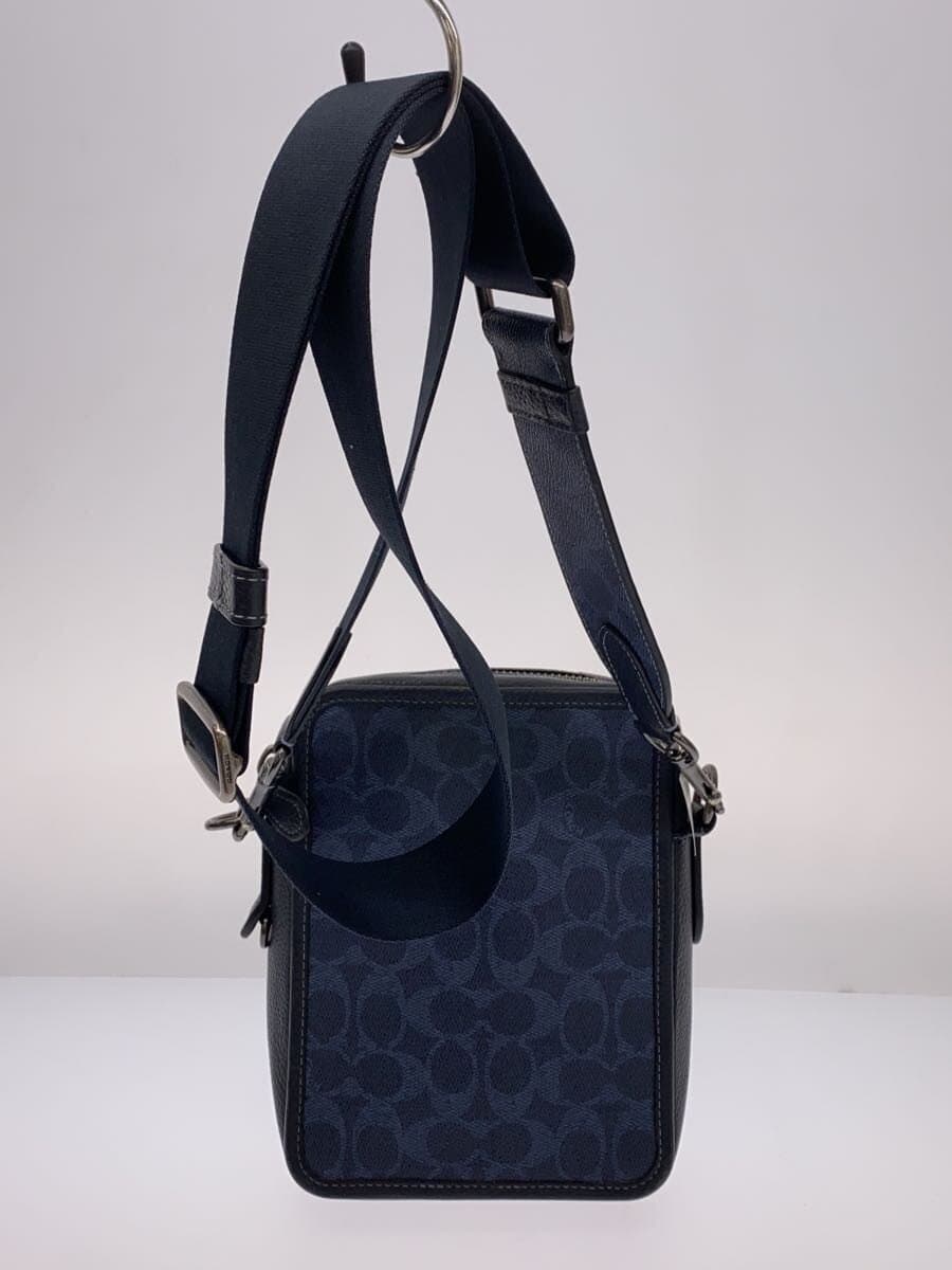 COACH Sullivan Crossbody Signature Canvas PVC NVY All Over Pattern CW388 3
