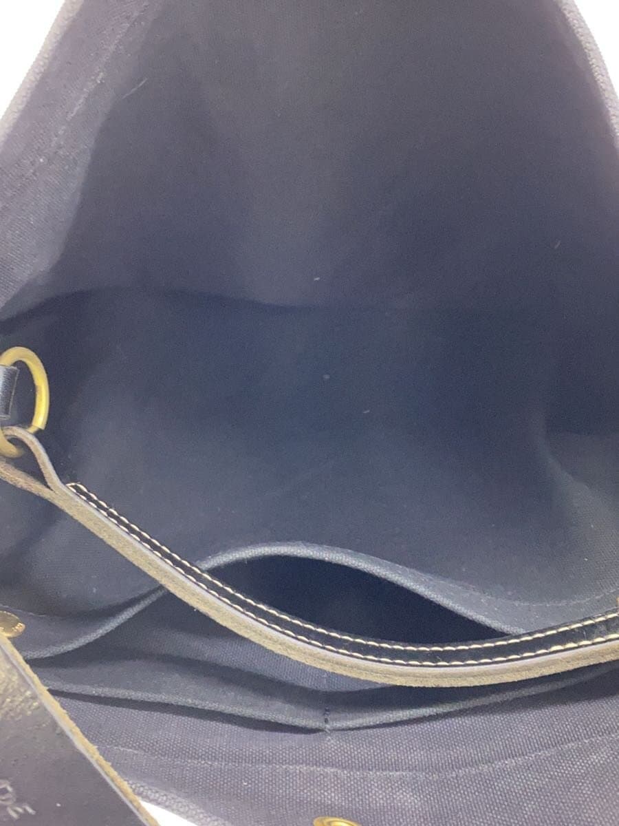 MARINEDAY Shoulder Bag Canvas BLK 5