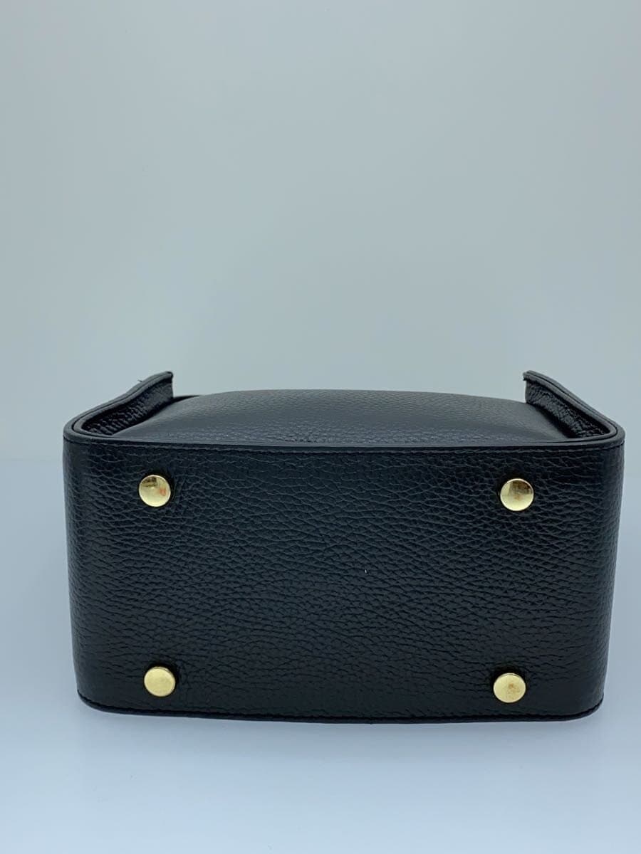 Other Brand BORSA IN PELLE Borsa in Pelle 2-Way Shoulder Bag Leather BLK Solid 4