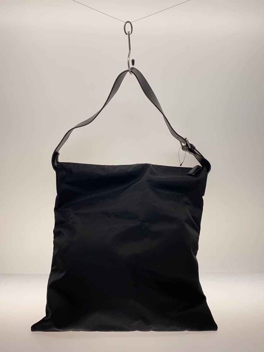 FENDIFF Logo One Shoulder Shoulder Bag Nylon BLK Solid 3