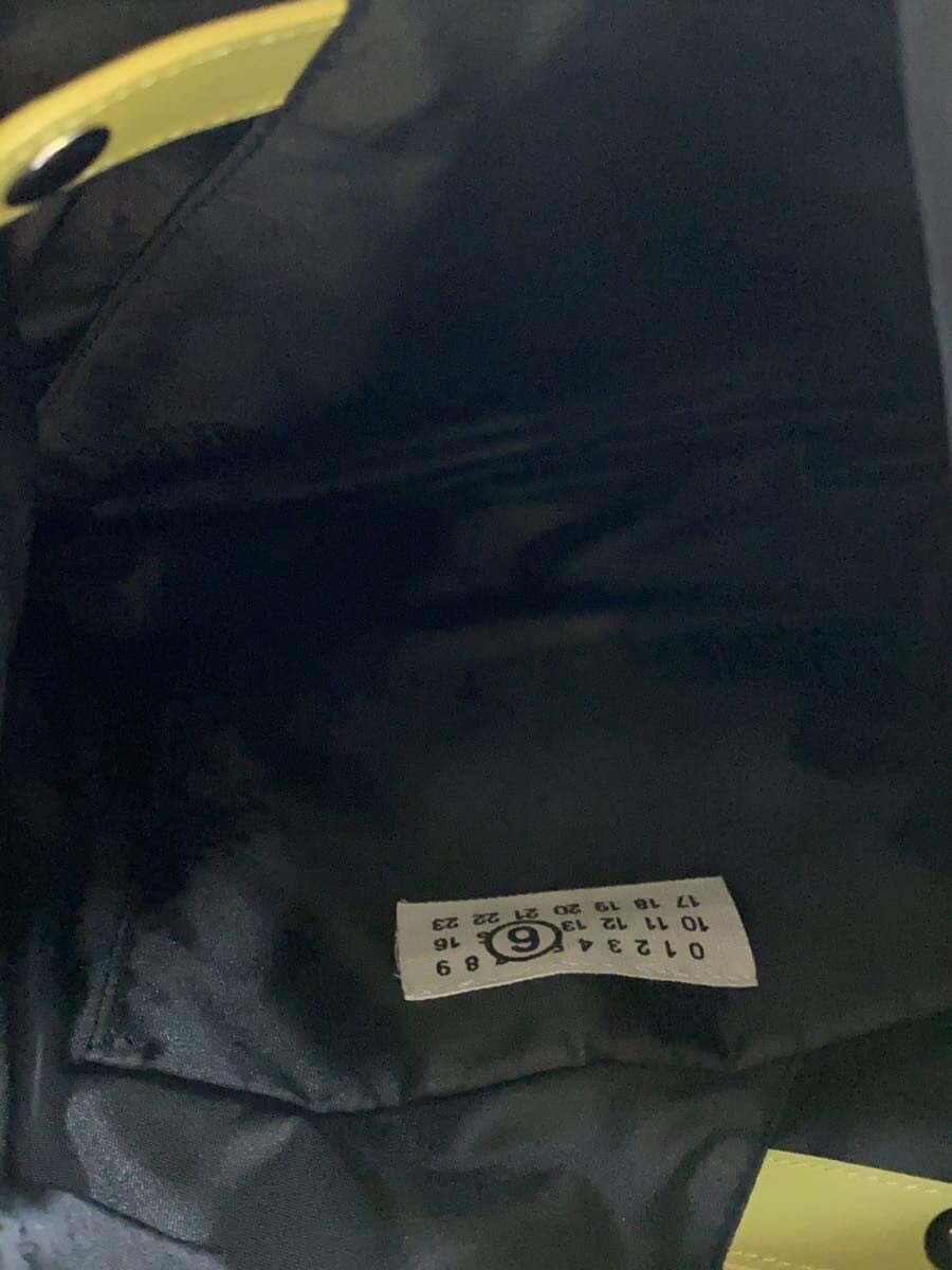 MM6SMALL JAPANESE Small Japanese Tote Leather YLW Solid S54WD0043 6