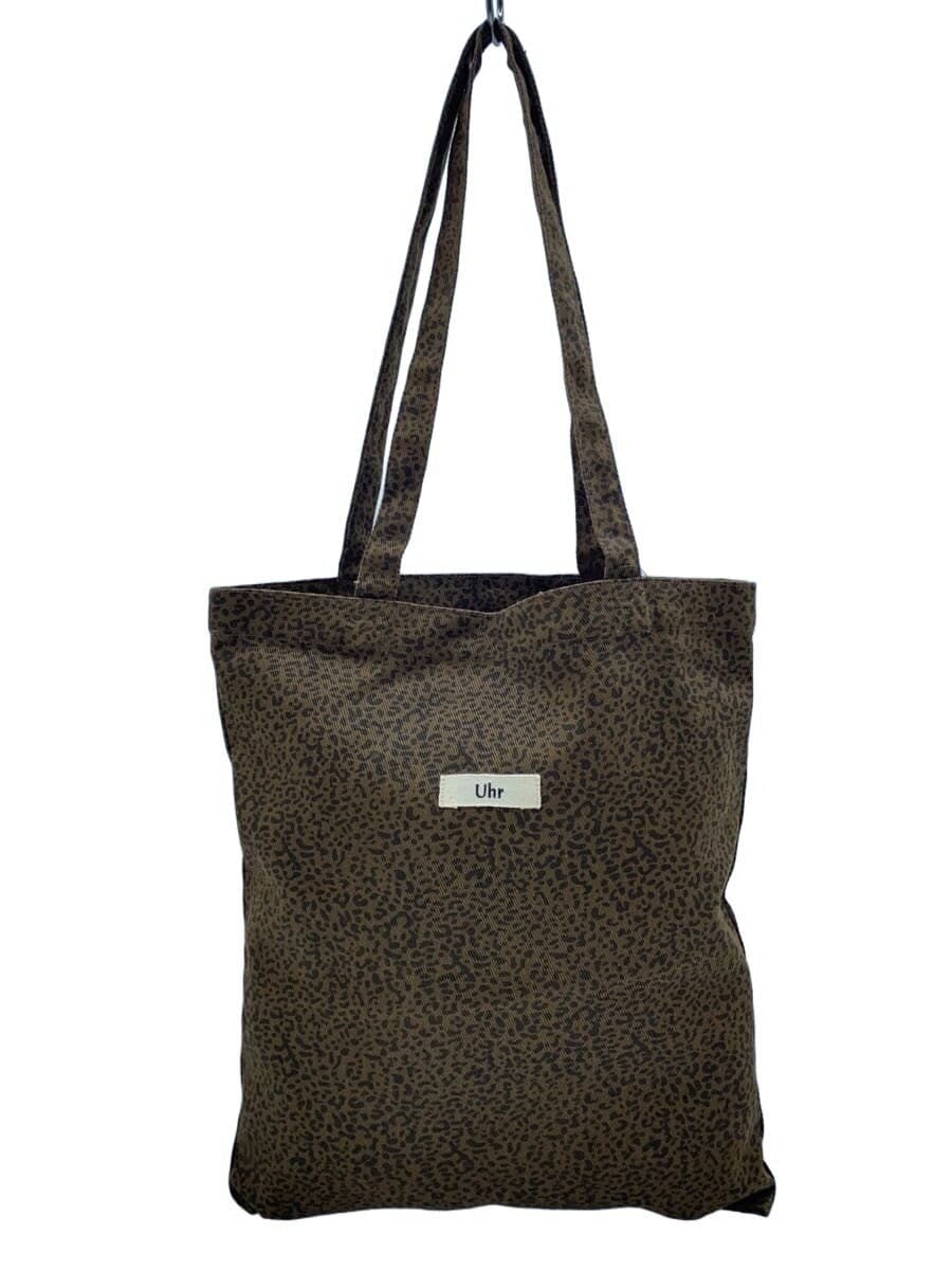 Uhr Friendship Projects Tote Bag Canvas BRW Leopard