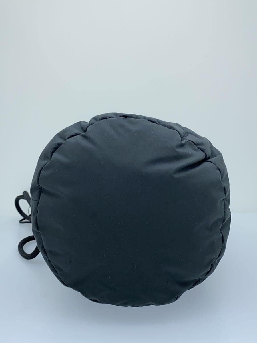 TAION x emmi Quilted Drawstring Shoulder Bag Polyester BLK 13WGG245320 4