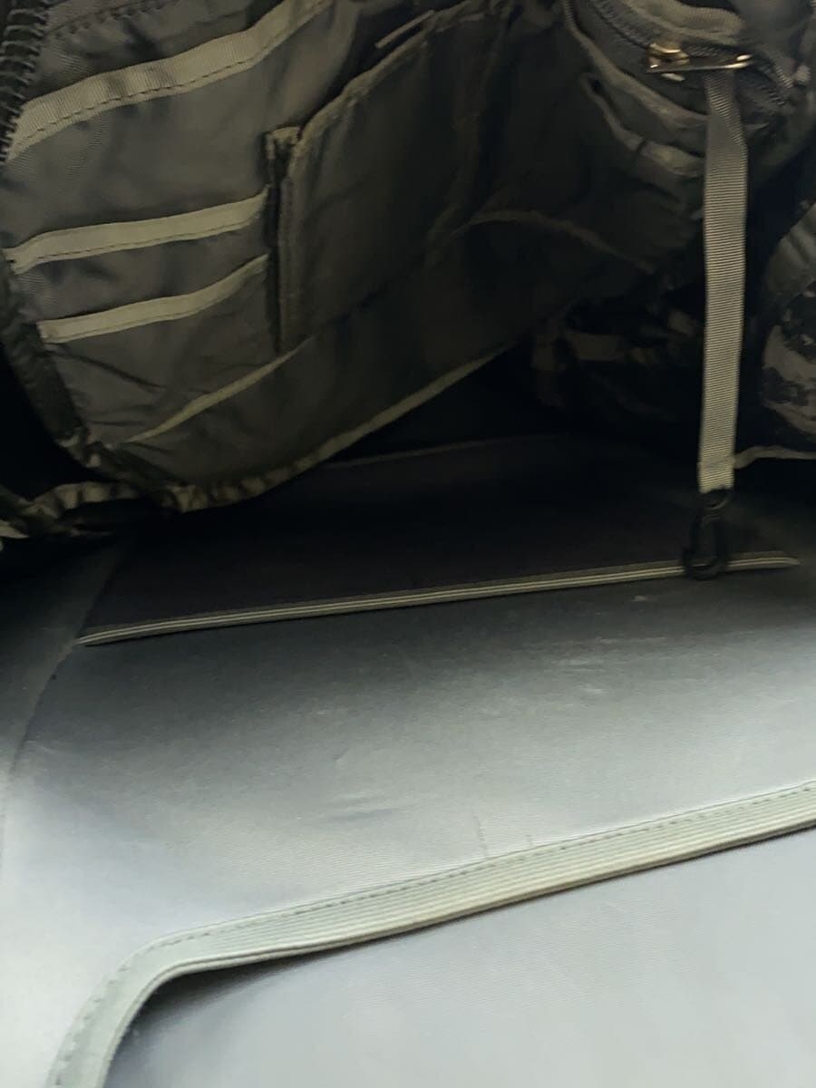 THE NORTH FACEBIG SHOT Backpack Nylon BLK Solid NM72005 Stain Small With Scratches Inside Deteriorated 6