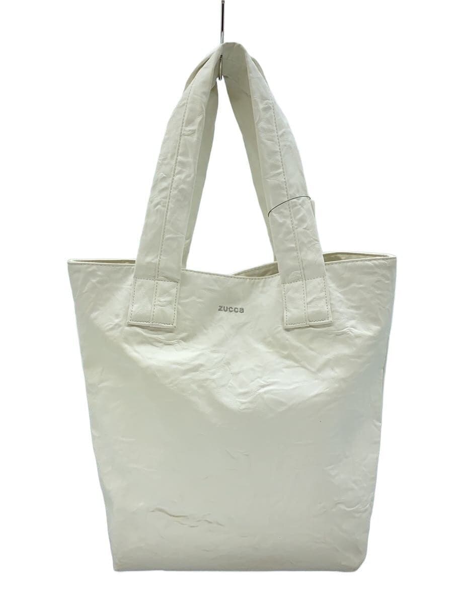 ZUC Ca EMBOSS BAG Tote Bag WHT Solid