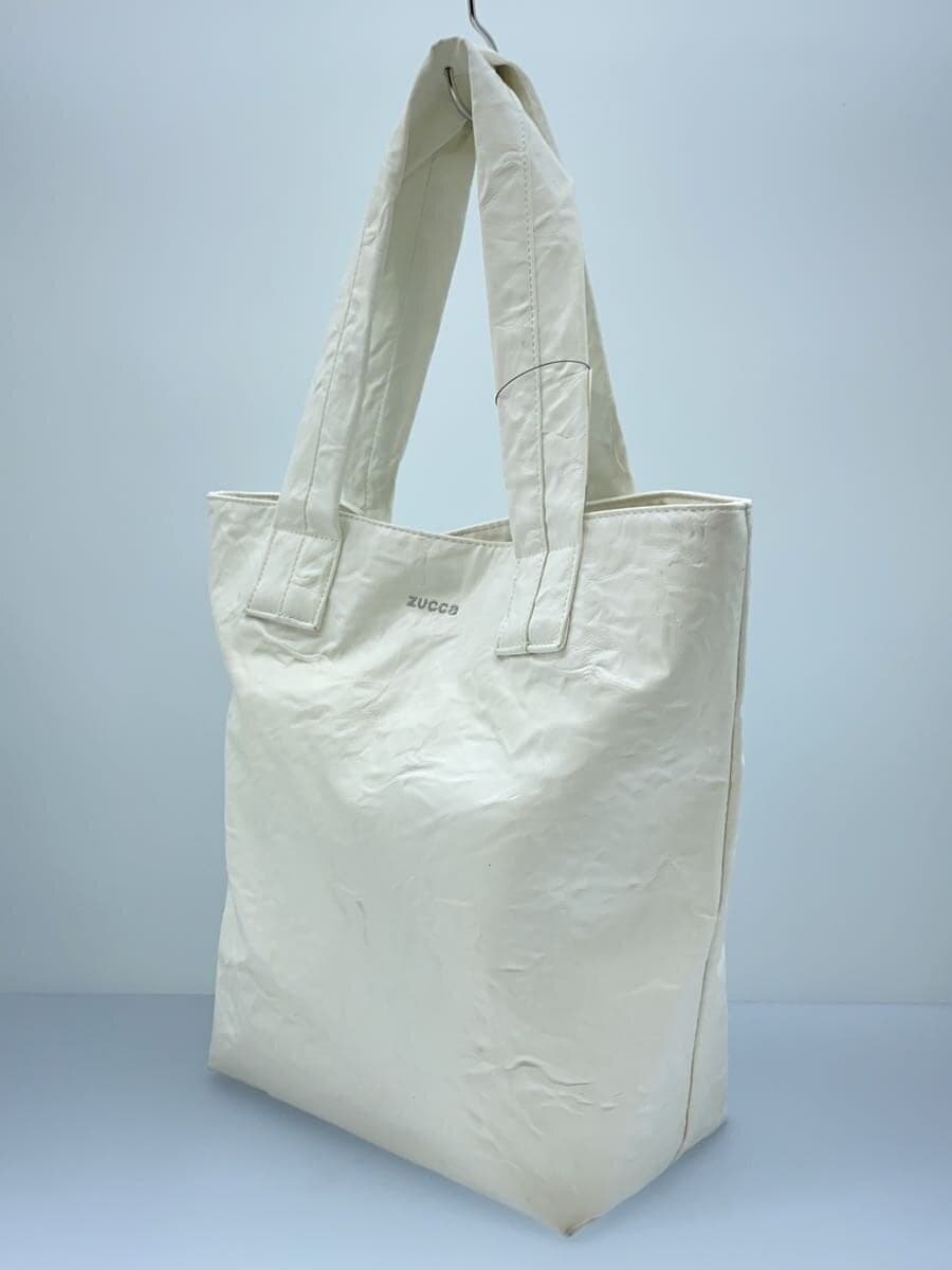 ZUC Ca EMBOSS BAG Tote Bag WHT Solid 2
