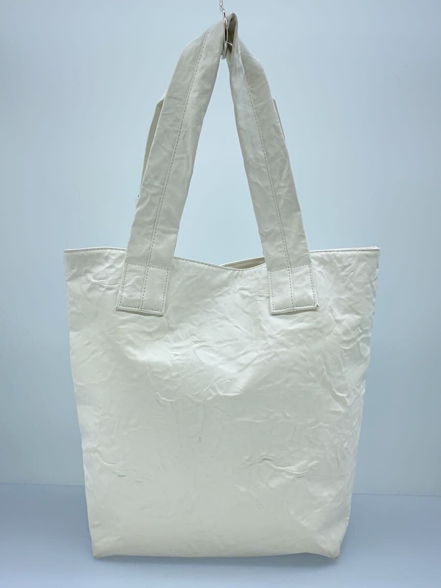 ZUC Ca EMBOSS BAG Tote Bag WHT Solid 3