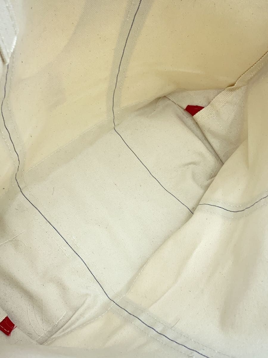 L.L.Bean Large Tote Bag Canvas RED 112637 USA Made 6