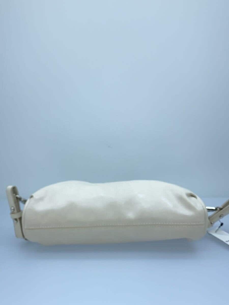 ZARA Chain Shoulder Bag Faux Leather WHT 6683 710 001 4