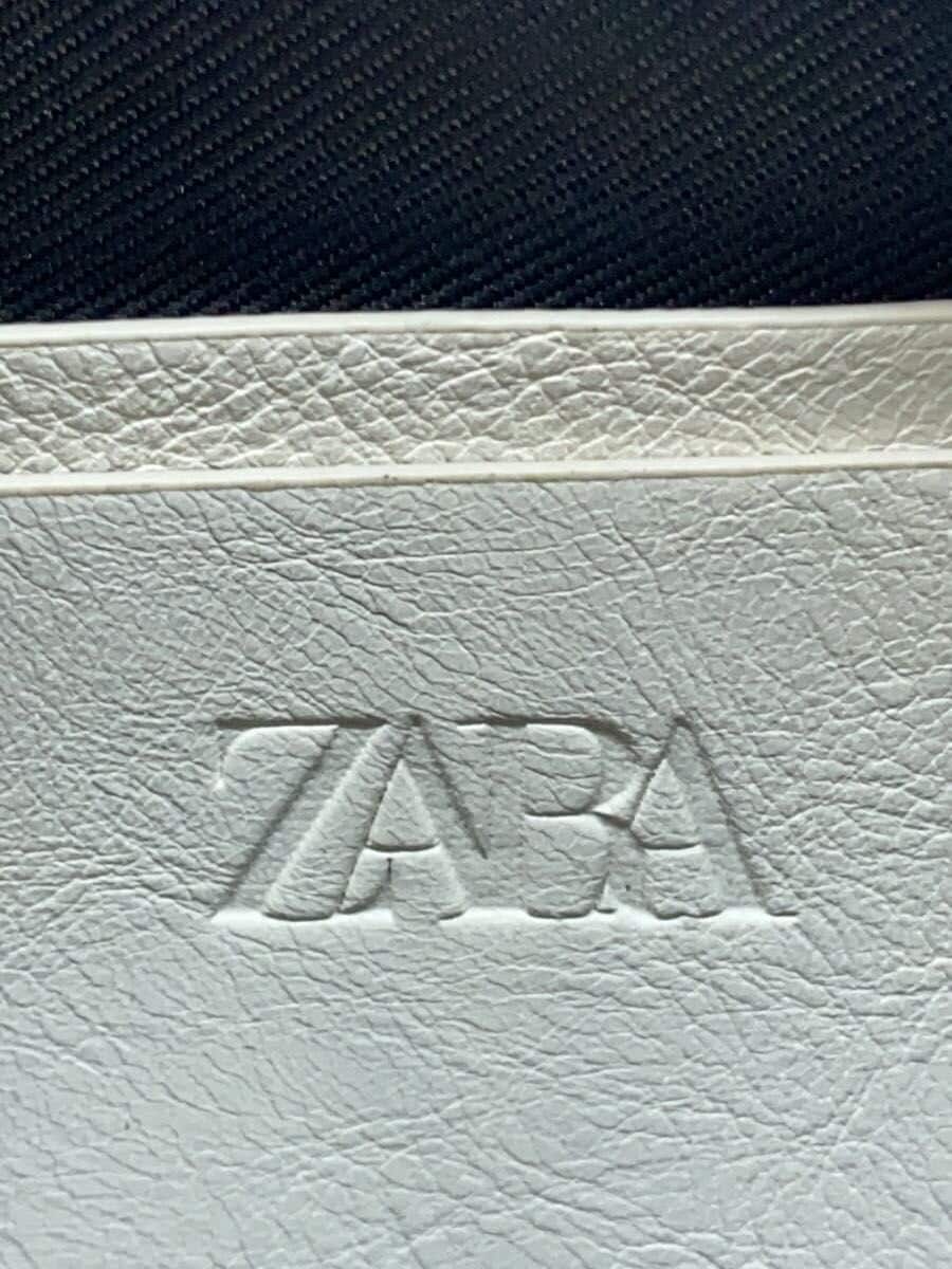 ZARA Chain Shoulder Bag Faux Leather WHT 6683 710 001 5