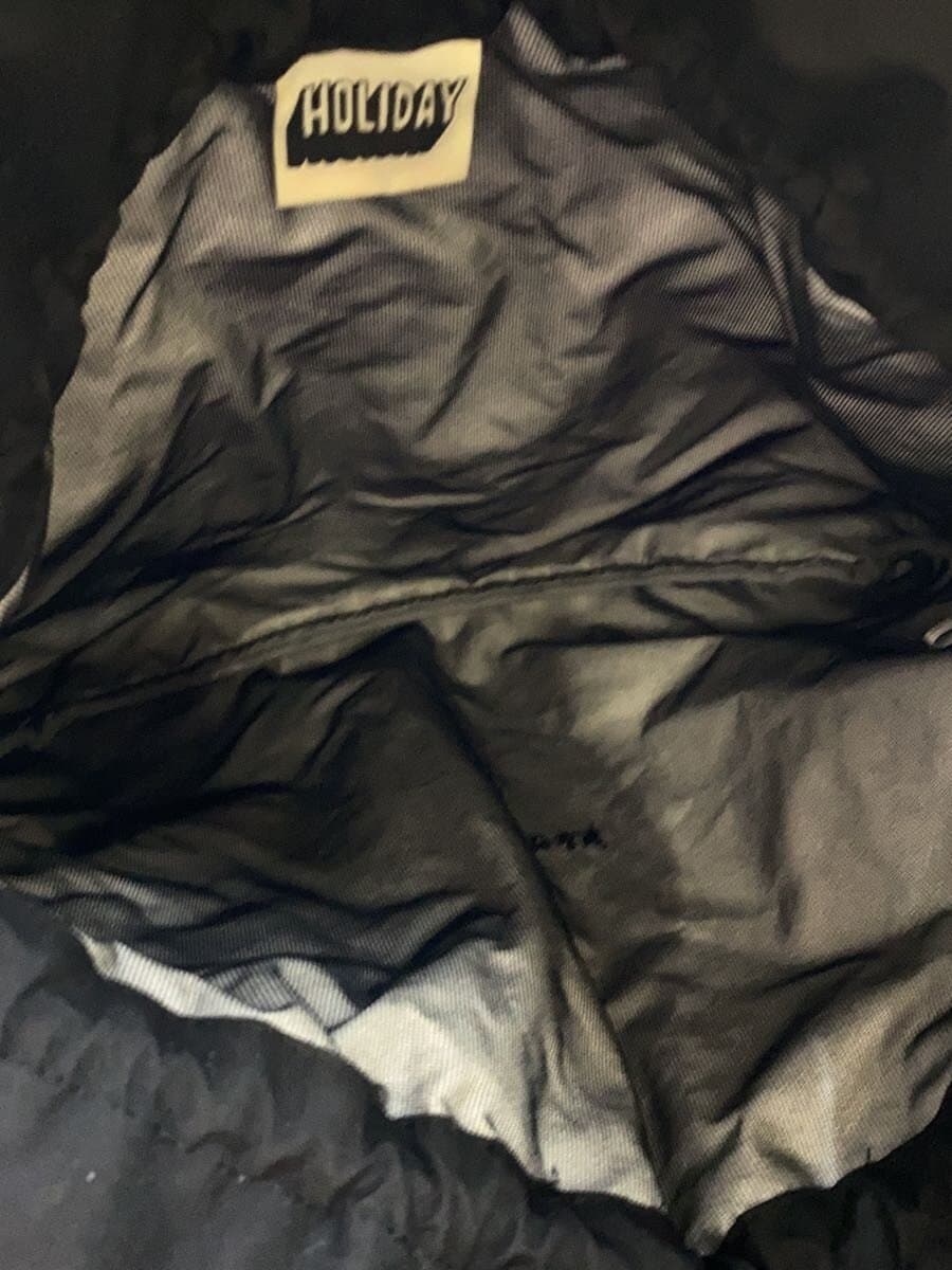 holiday Drawstring Bag Nylon BLK 22203933 6