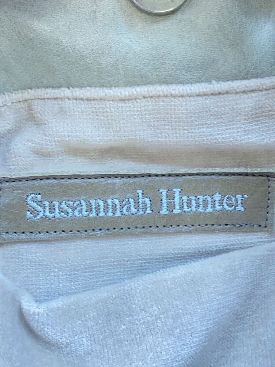 Other Brand SUSANNAH HUNTER Leather Tote Bag Flower Leather CRM 5