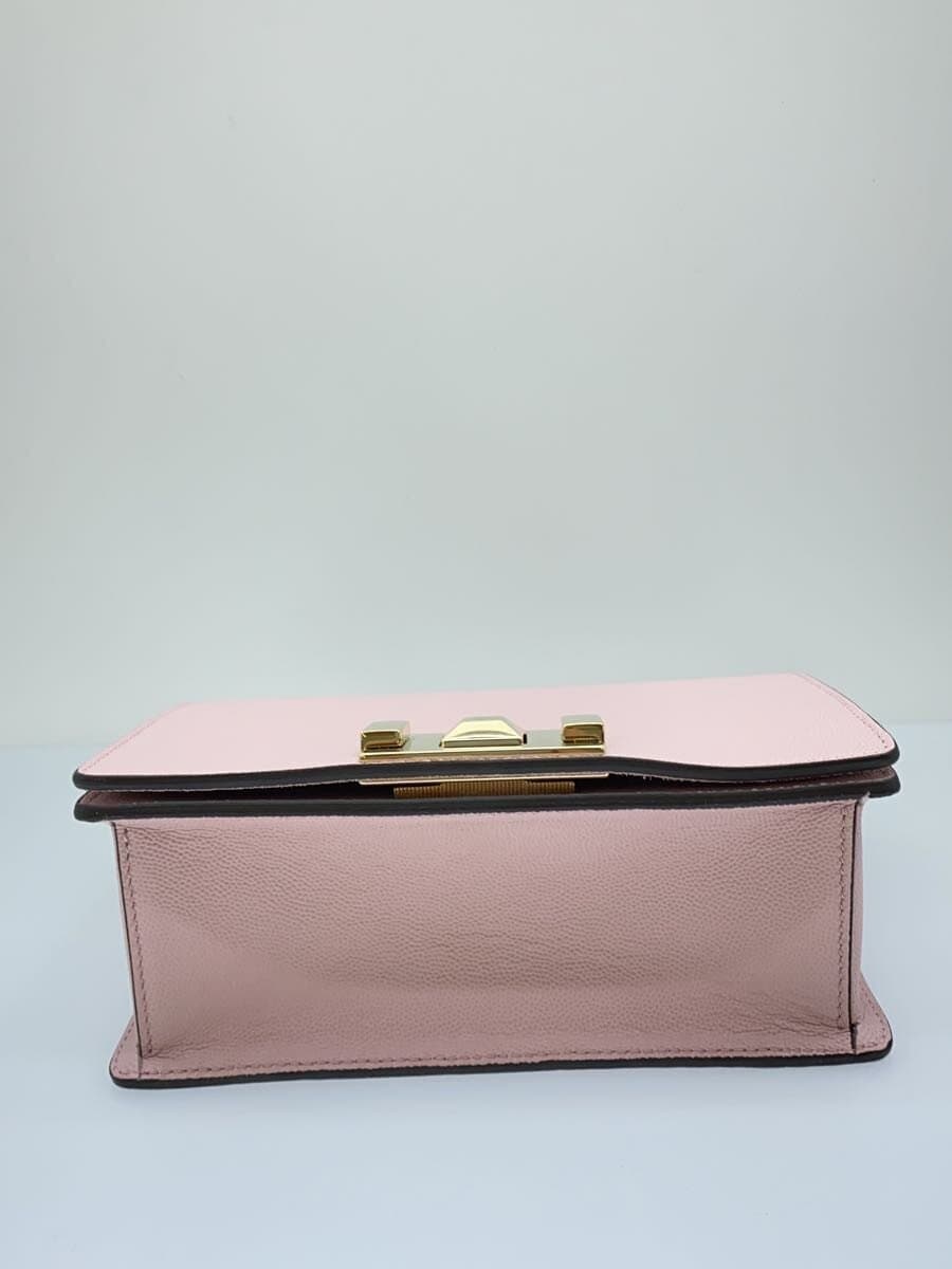 FURLAMIMI Crossbody Bag Shoulder Bag Leather PNK 4