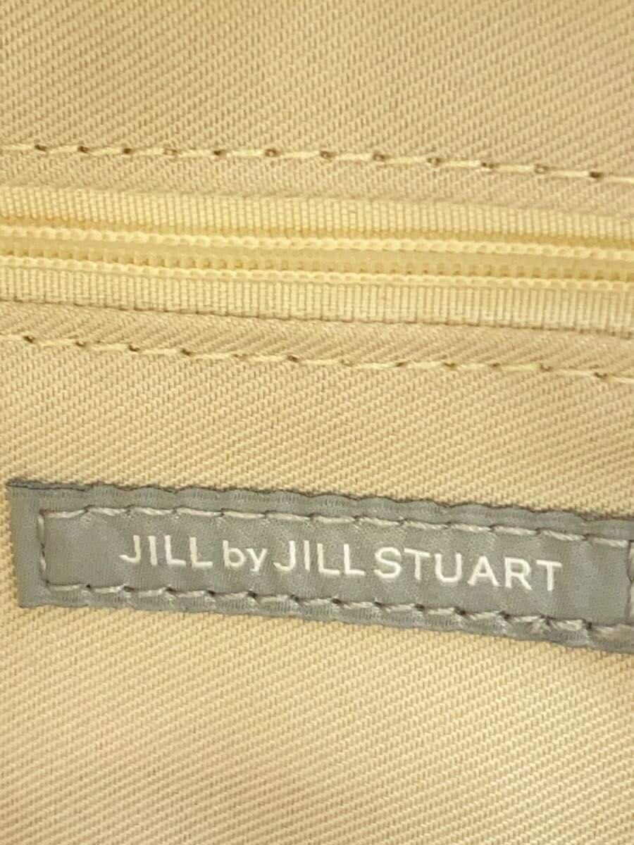 JILLSTUART Bijou Frill Tote Handbag Canvas BEG Solid 125-5183012 5