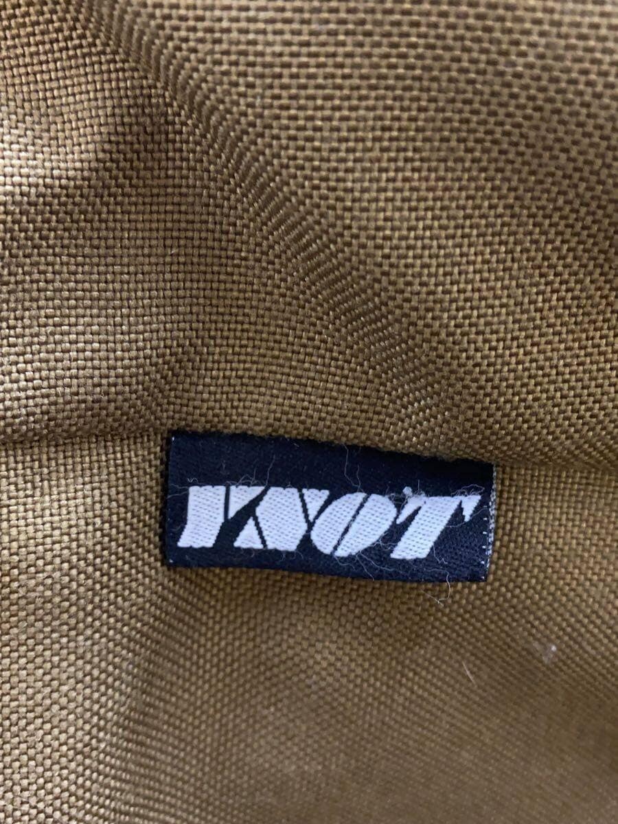Other brand YNOT backpack -- KHK 09T-01664214 bottom surface has dirt 5