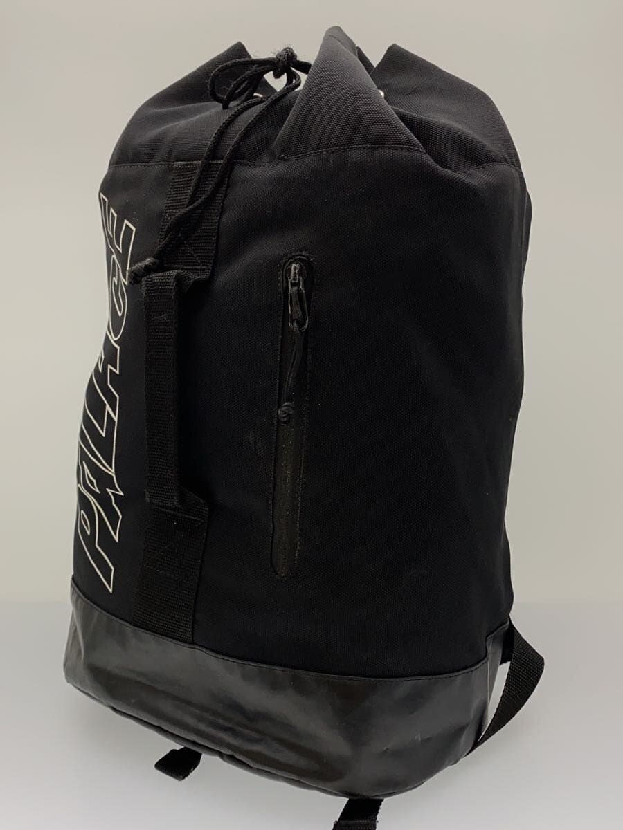 PALACE Strap Sack Backpack Canvas Black Condition: As-Is 2