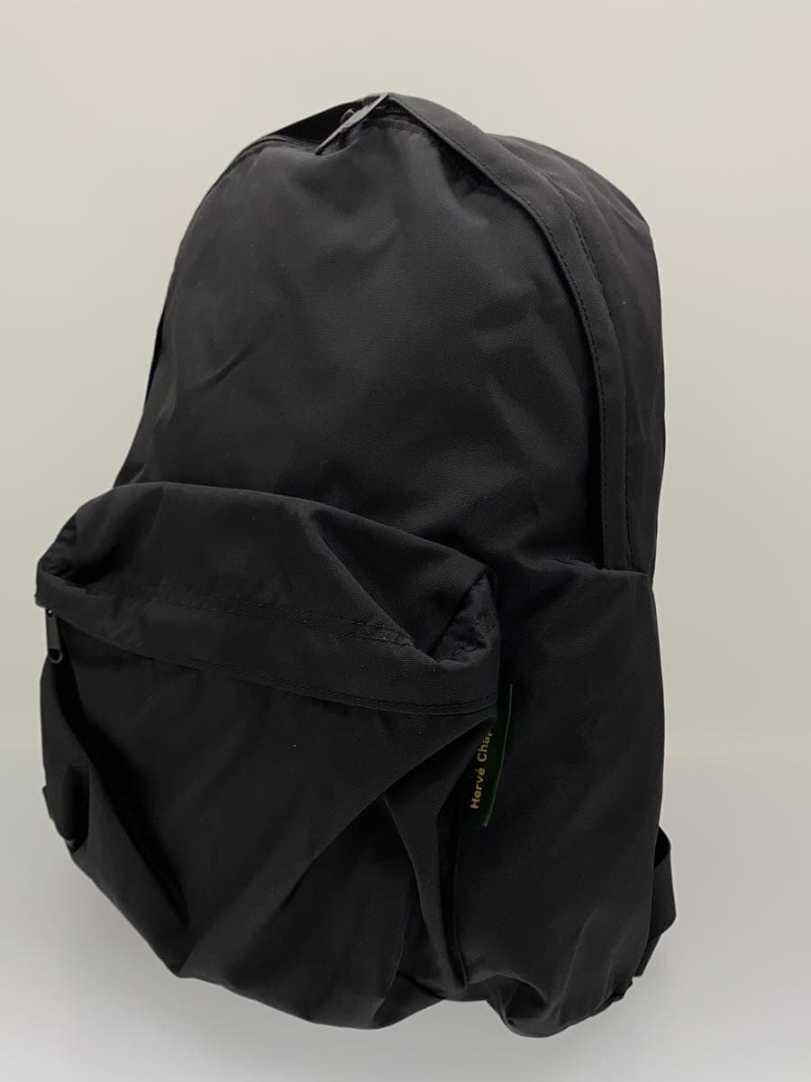 Herve Chapelier Nylon Daypack Backpack Nylon BLK Solid 978N-008 2