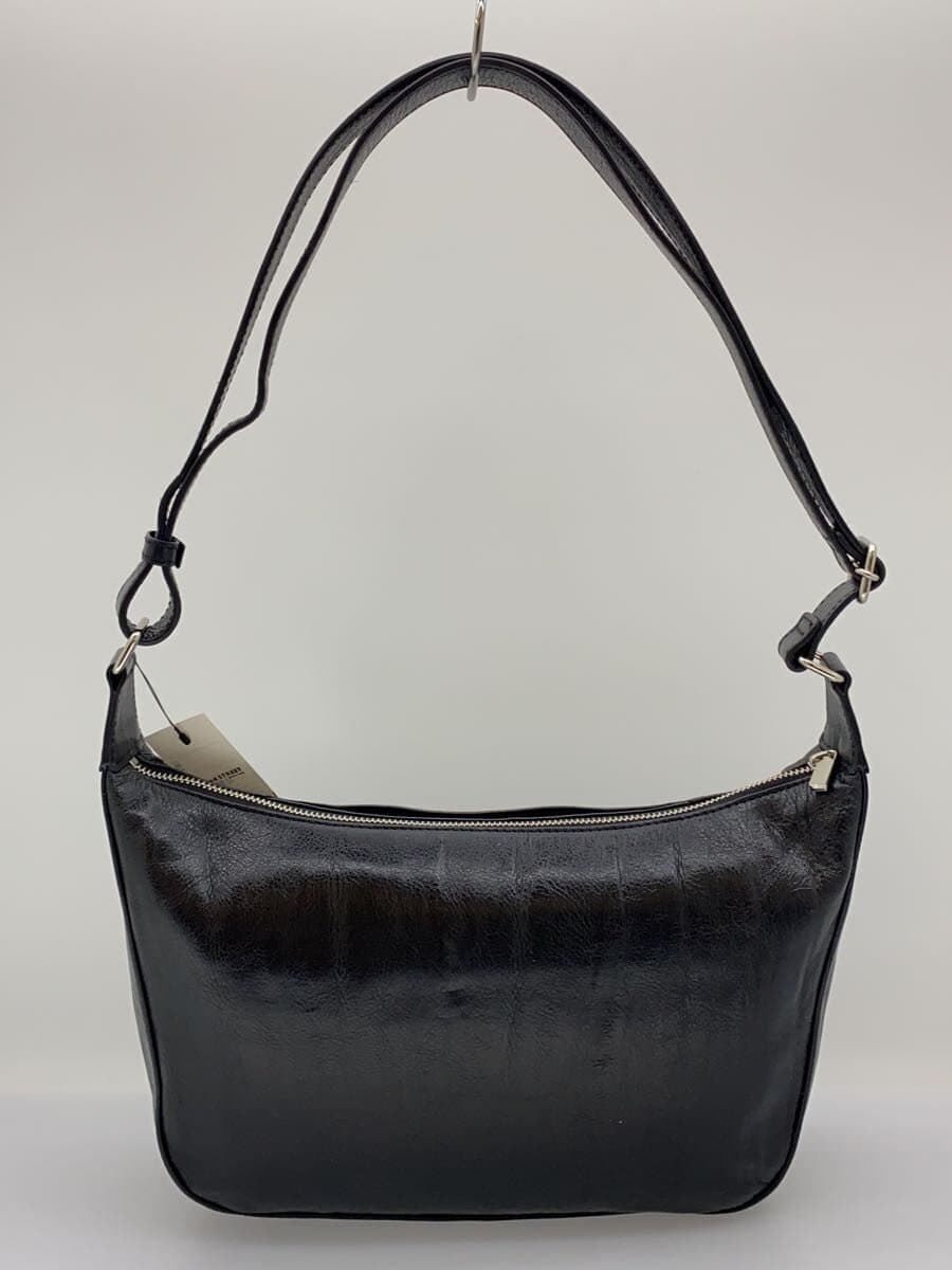 MOTHERHOUSE Minamo Shoulder Shoulder Bag Leather Black 3