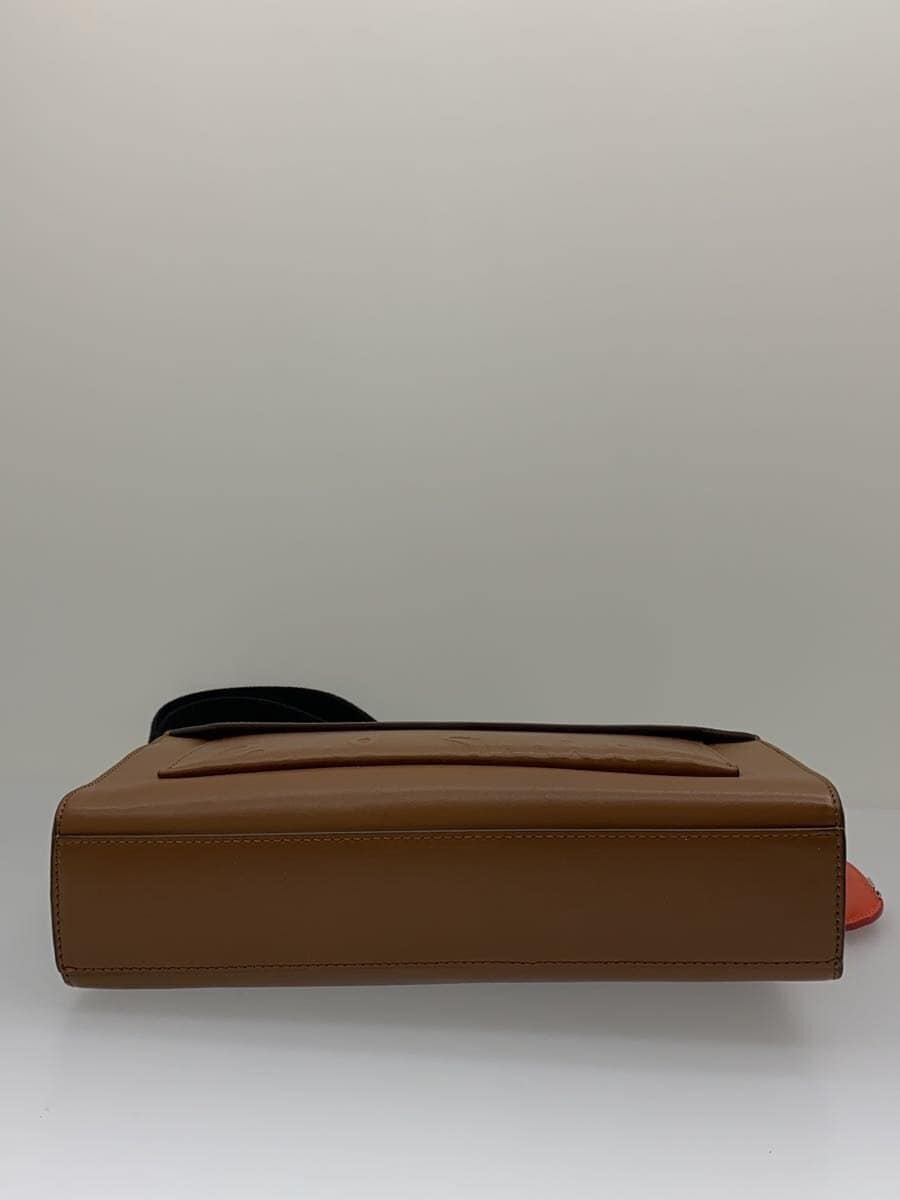 Paul Smith 2-Way Leather Boxy Shoulder Bag Leather BRW APU061 Shows signs of 4